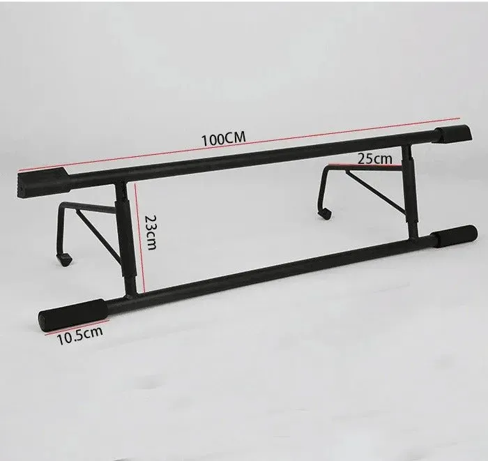 4 in 1 Doorway Trainer - Multi-Grip Pullup Bar with Smart Larger Hooks Technology