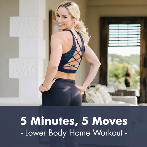 5 Minutes  5 Moves | Lower Body Workout I PDF Workout