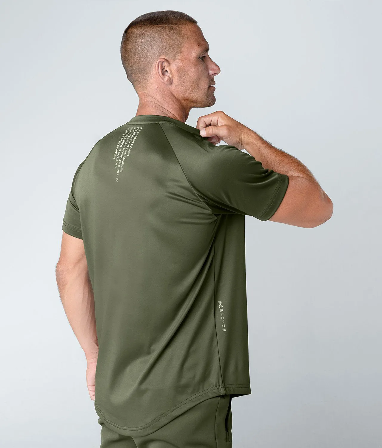 8350 . Momentum Regular-Fit T-Shirt - Military Green