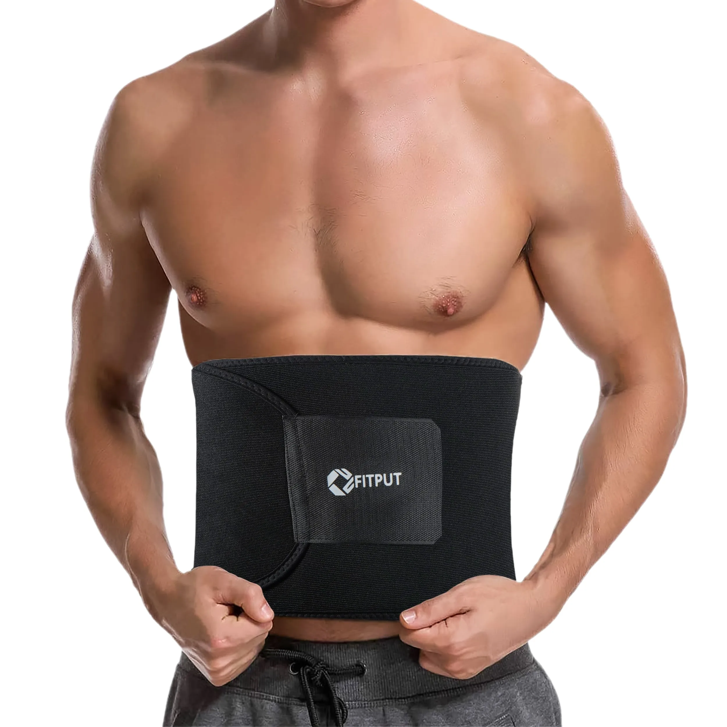 Ab Trainer Belt (without pocket |black)