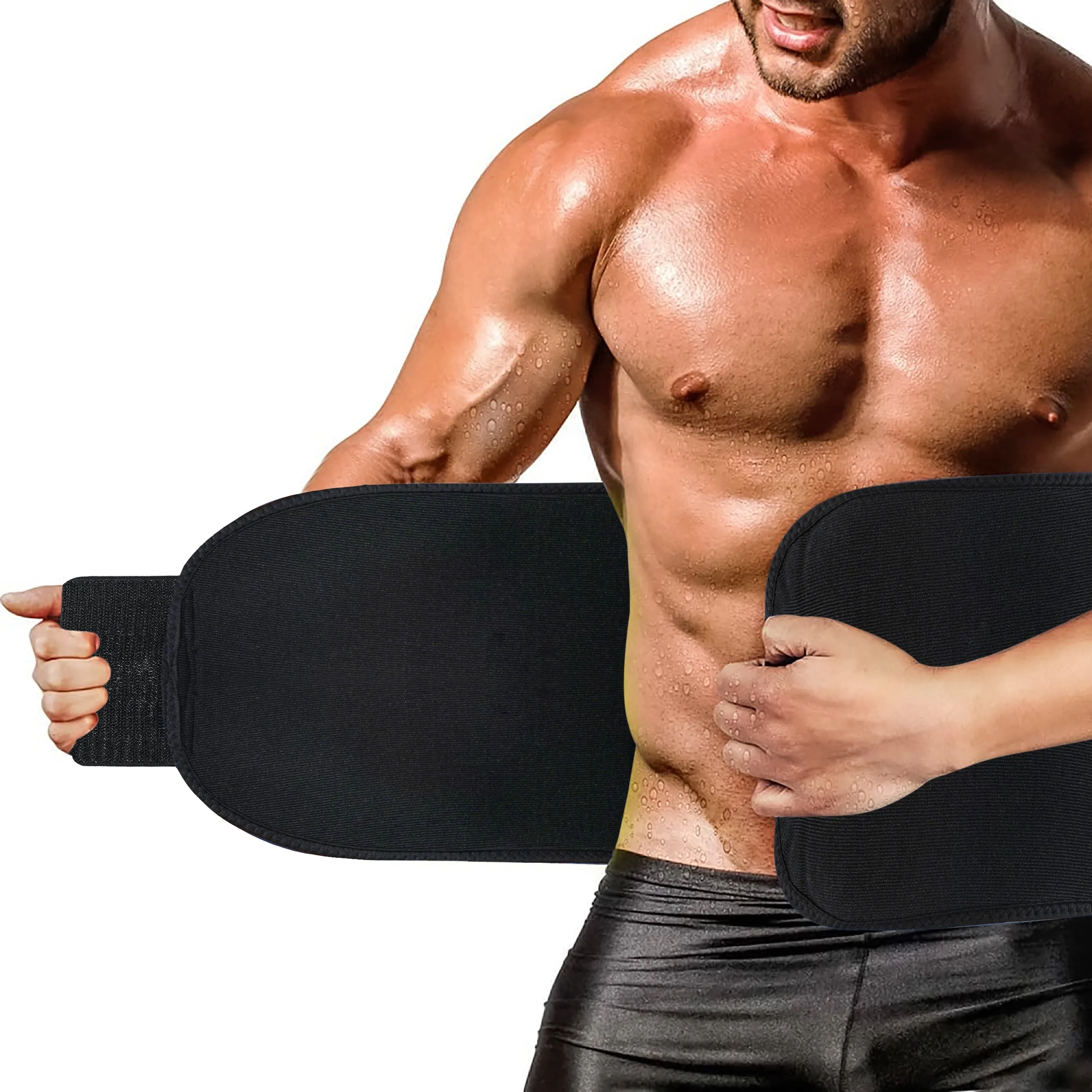 Ab Trainer Belt (without pocket |black)