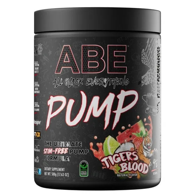 ABE Pump Non-Stim Pre-Workout 500g