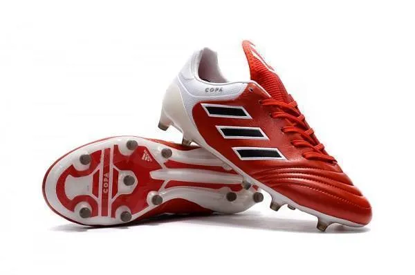 Adidas Copa 17.1 FG Soccer Cleats Red Core Black White