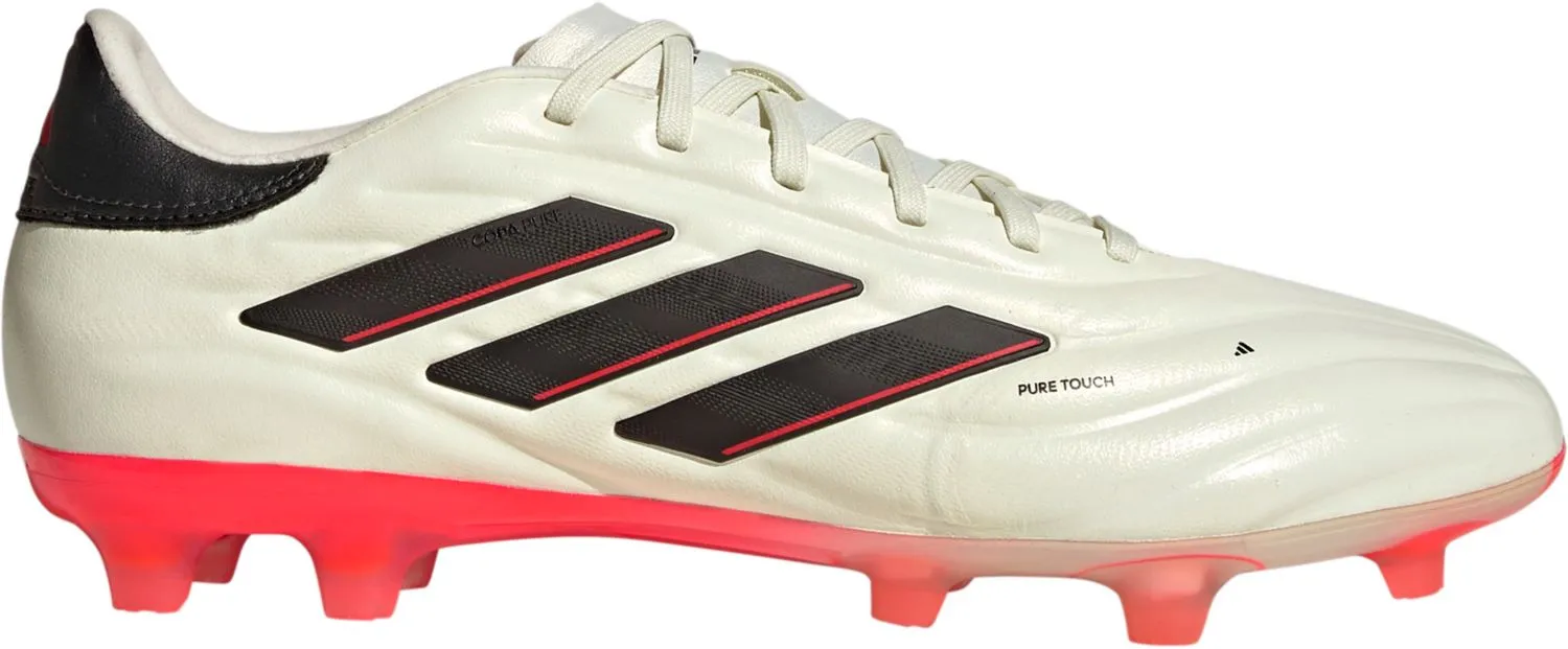 adidas Copa Pure II Pro Firm Ground Adult Soccer Cleats IE4979 Ivory/Core Black/Solar Red