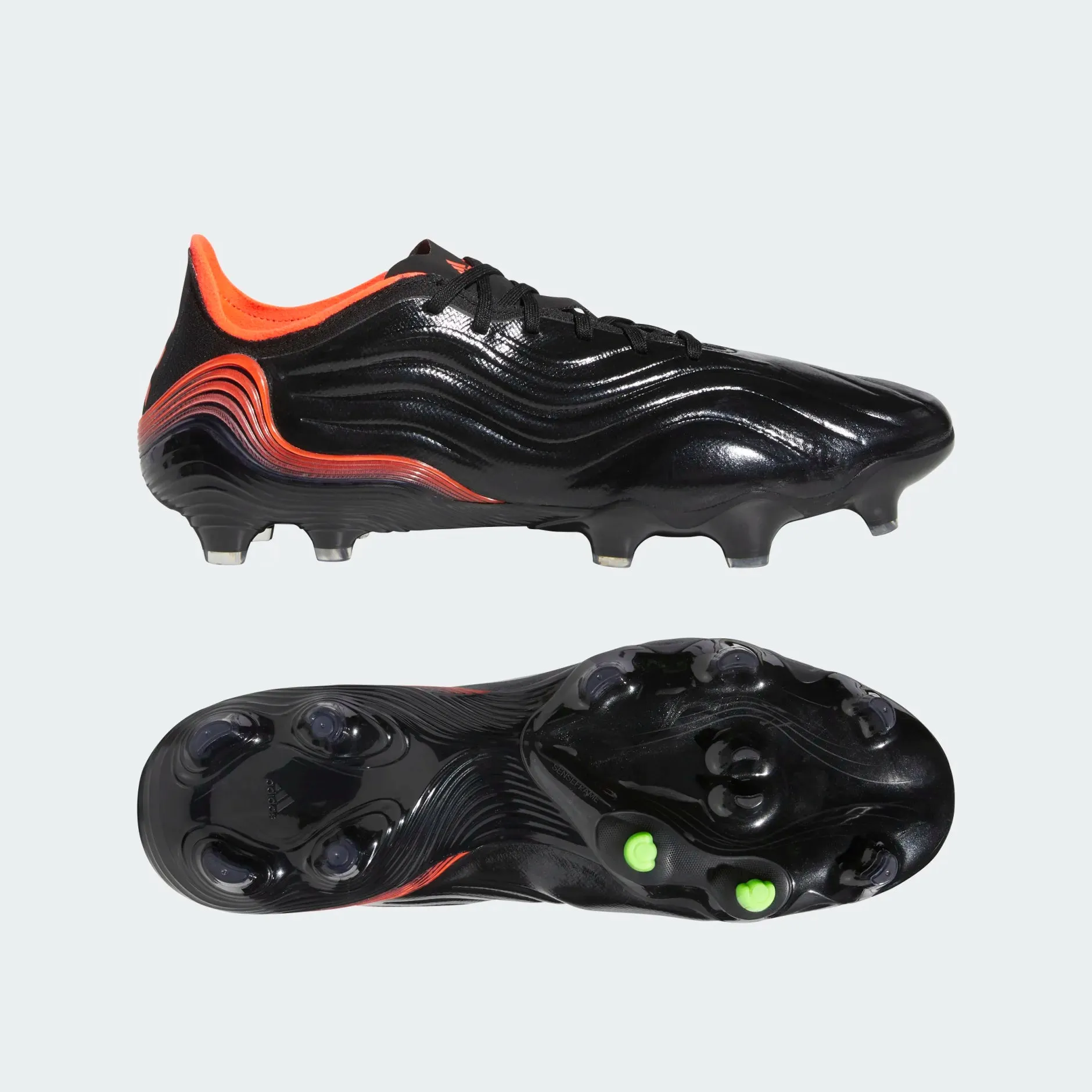 Adidas Copa Sense .1 FG-Core Black/Solar Red/Team Solar Green