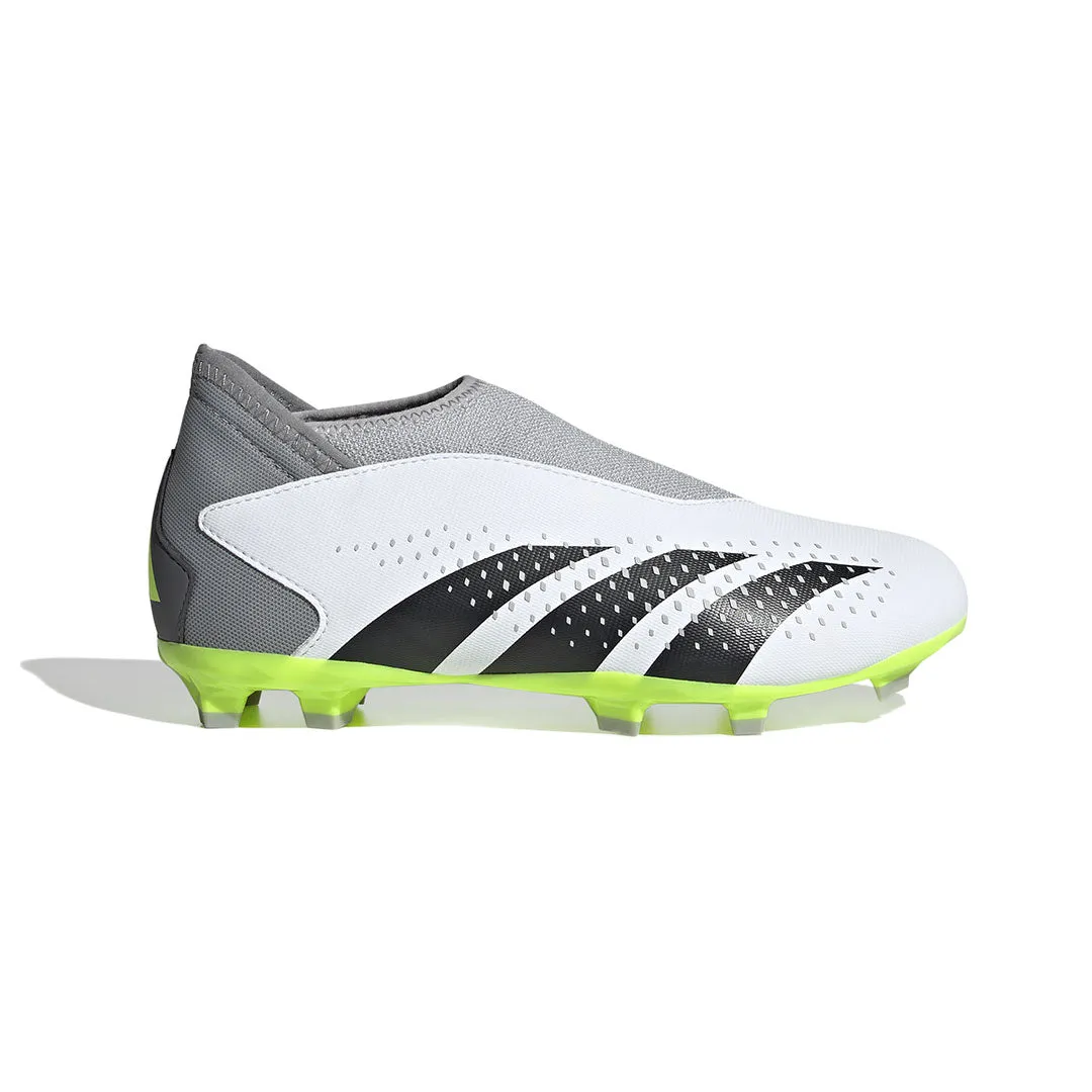 adidas - Kids' (Preschool) Predator Accuracy.3 Laceless Firm Ground Cleats (IF2265)