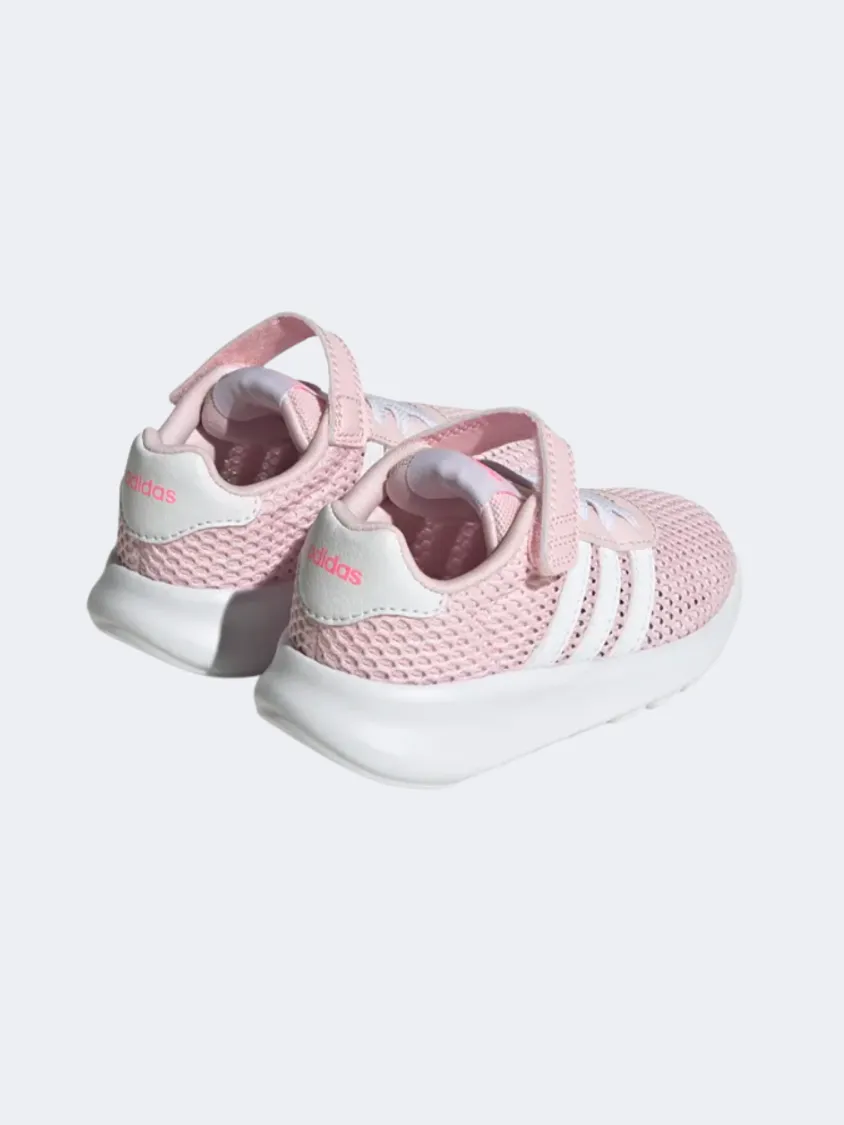 Adidas Lite Racer 3.0 Infant-Girls Running Shoes Pink/White