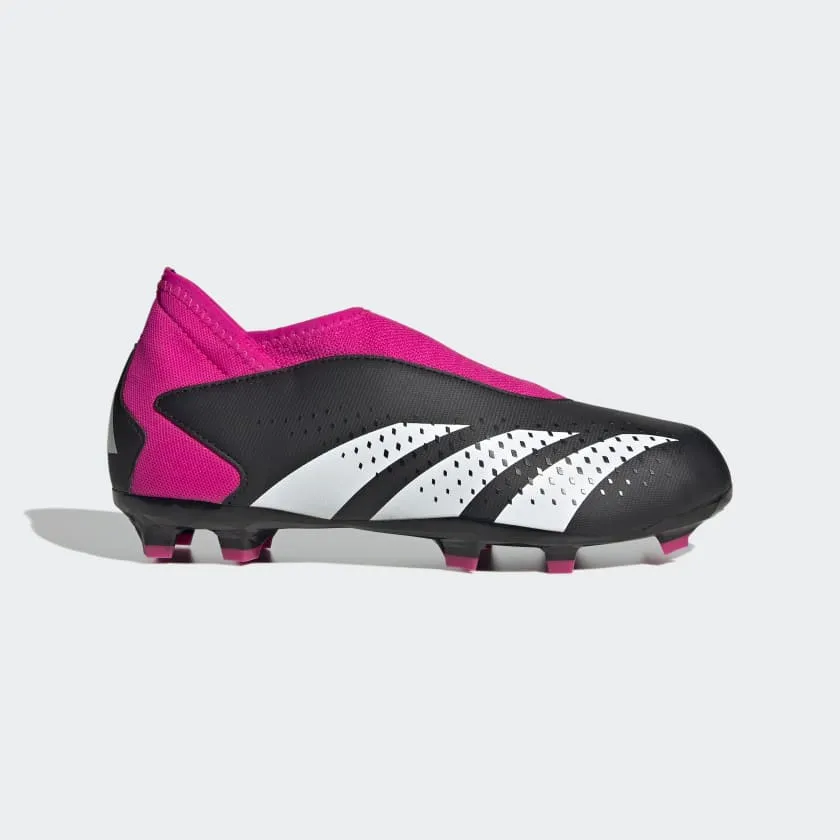 adidas Predator Accuracy.3 LL FG Soccer Cleats GW4606 Black/Pink