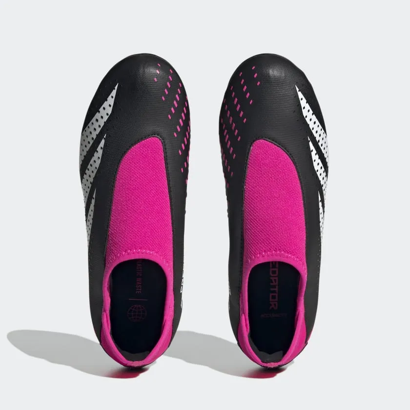 adidas Predator Accuracy.3 LL FG Soccer Cleats GW4606 Black/Pink