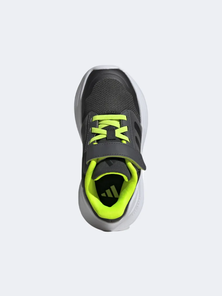 Adidas Tensaur Run 3 Ps-Boys Running Shoes Carbon/Black/Lemon