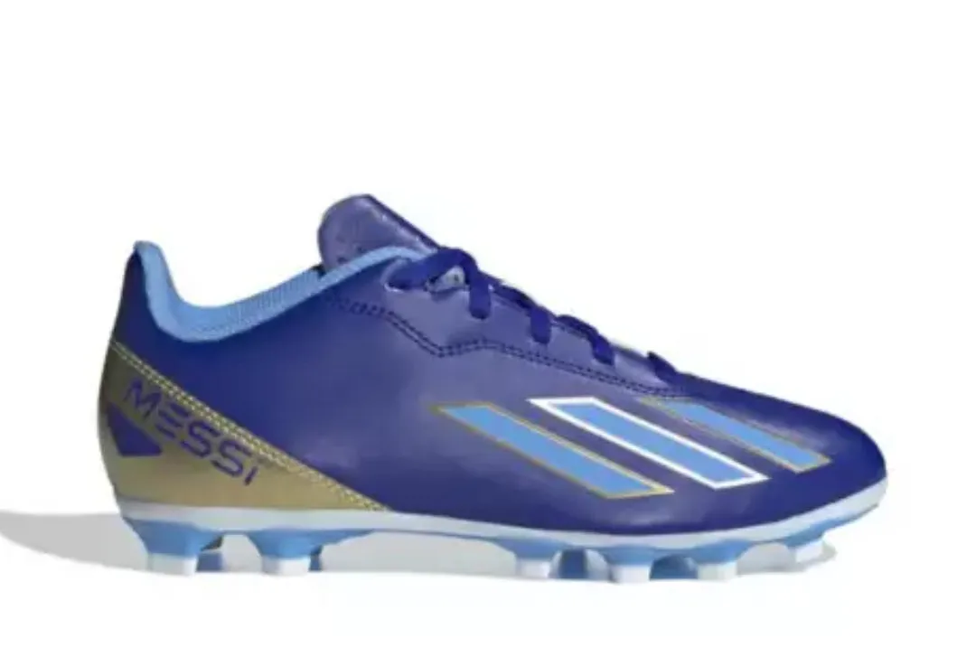 Adidas X Crazyfast Club Junior FG Soccer Cleats - Royal Blue