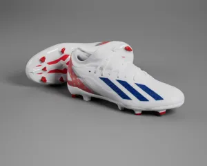 adidas X CrazyFast.3 USA Firm Ground Soccer Cleats IG0665 White/Red/Blue