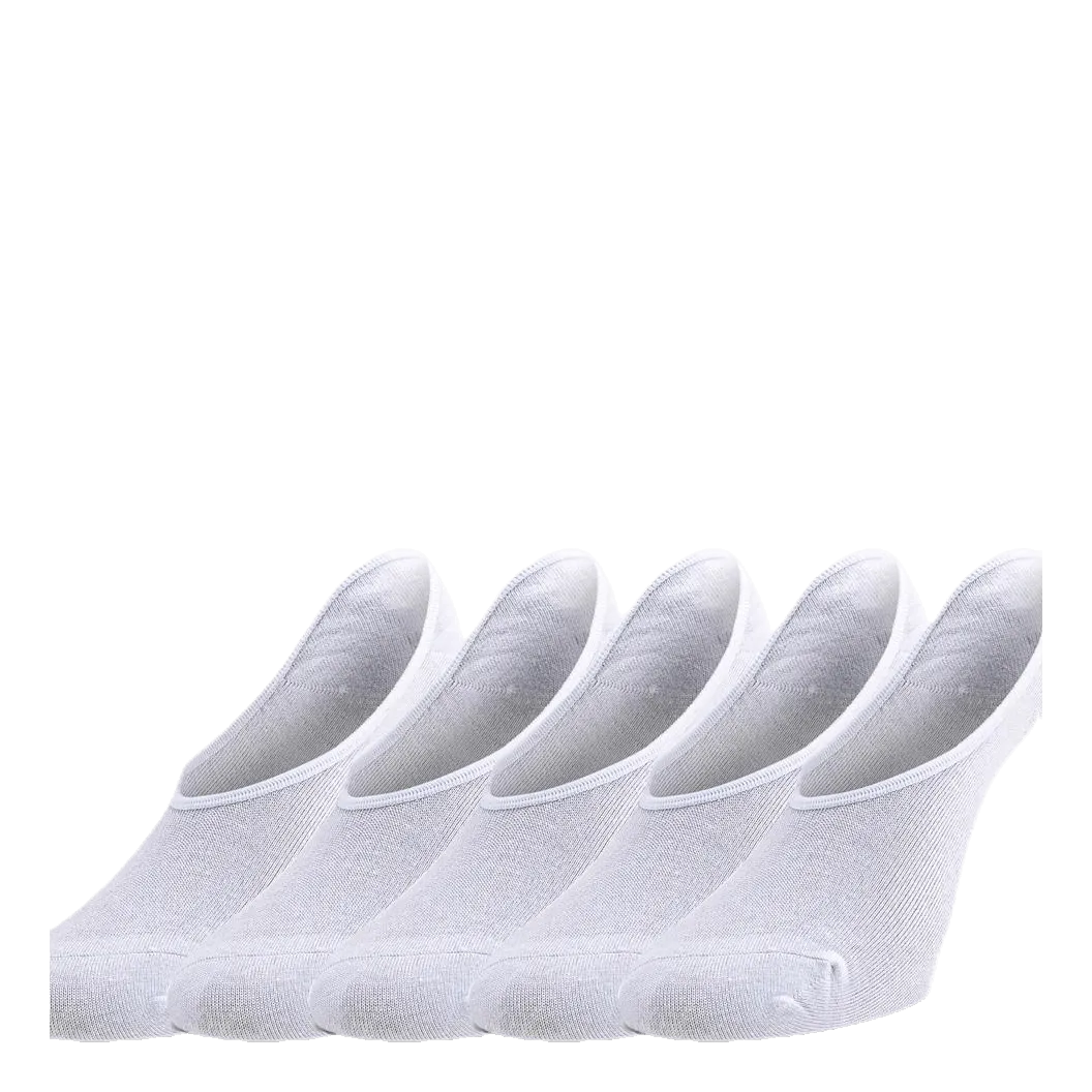 Ankle Socks Bamboo 5-pack White