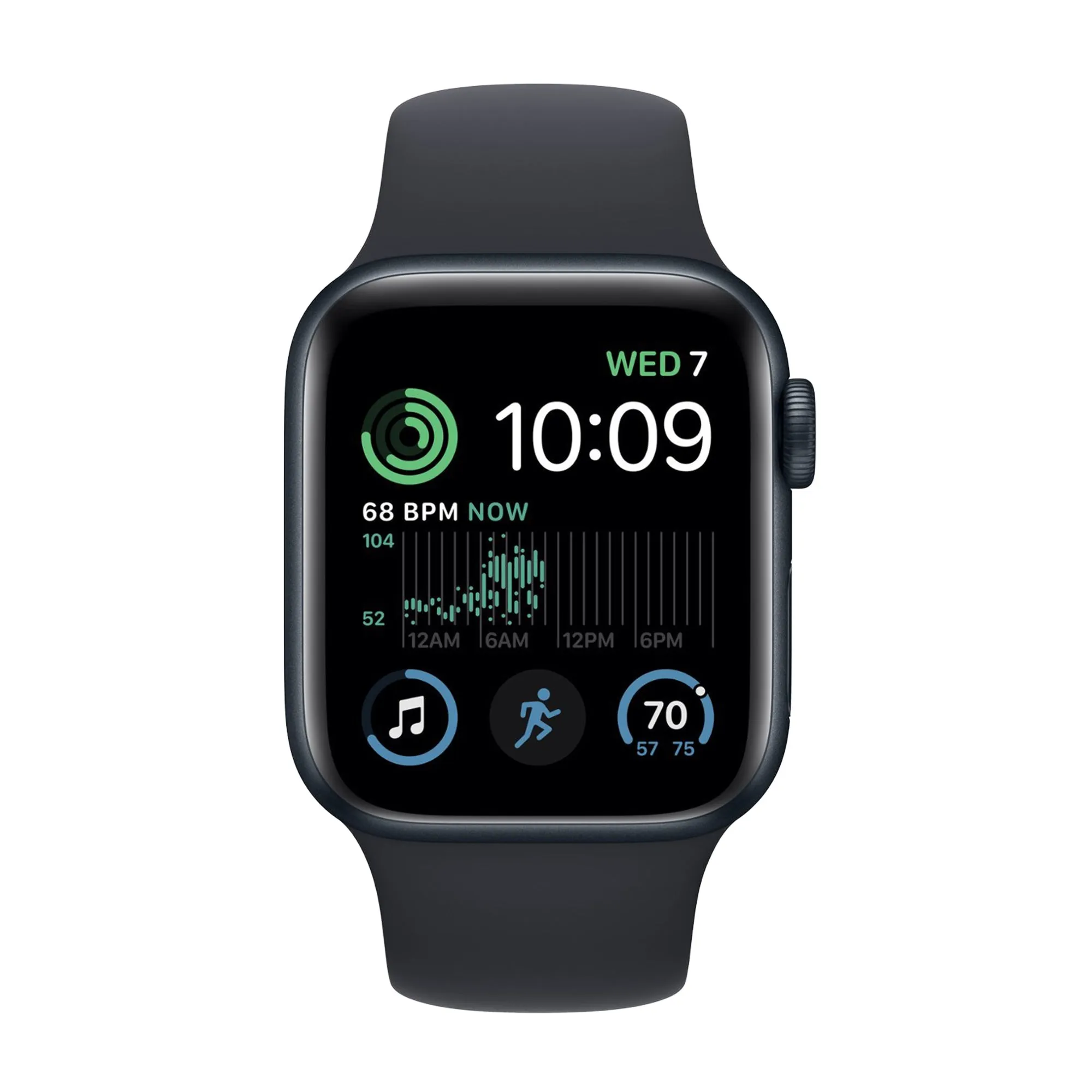 Apple Watch SE (2nd Gen) GPS Midnight Aluminum 44mm