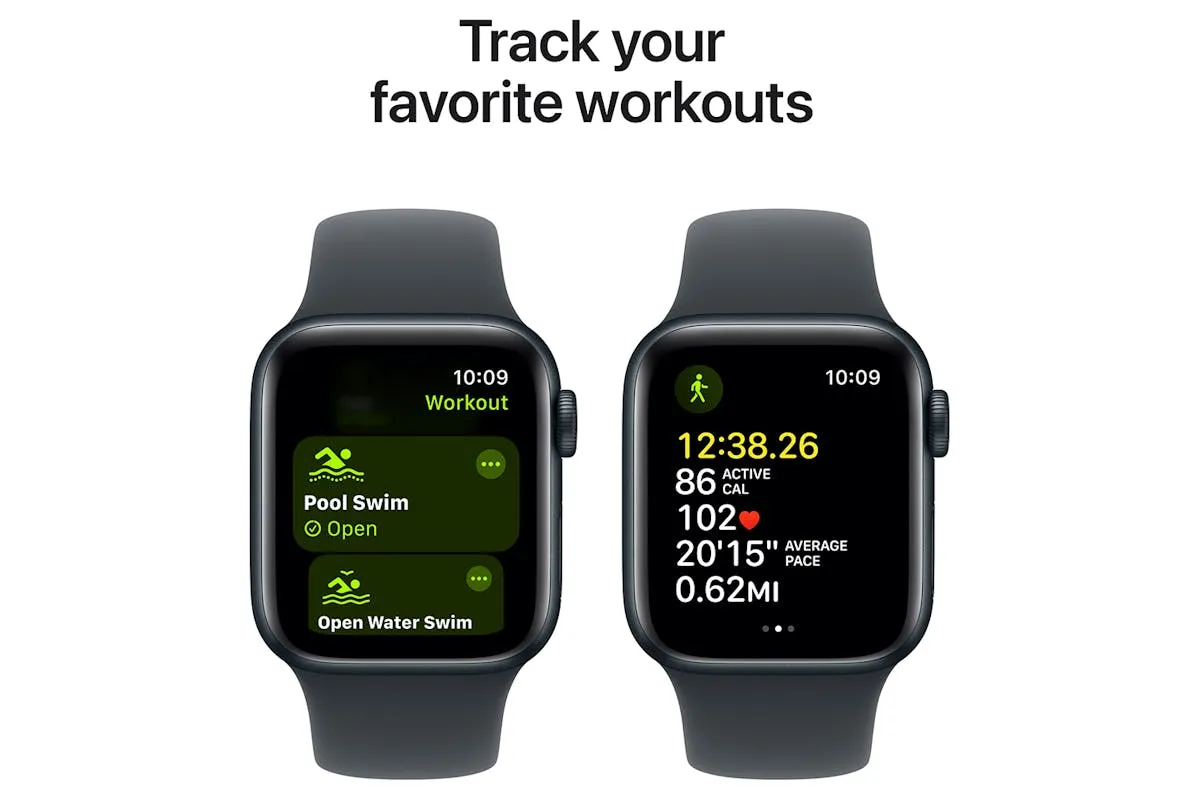 Apple Watch SE GPS | 40mm | Midnight Aluminium Case with Midnight Sport Band M/L