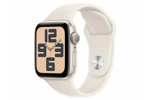 Apple Watch SE GPS | 40mm | Starlight Aluminium Case with Starlight Sport Band S/M