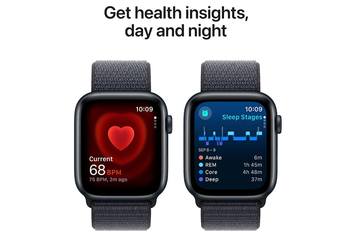 Apple Watch SE GPS   Cellular | 44mm | Midnight Aluminium Case with Ink Sport Loop