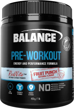 Balance Pre-Workout 450g