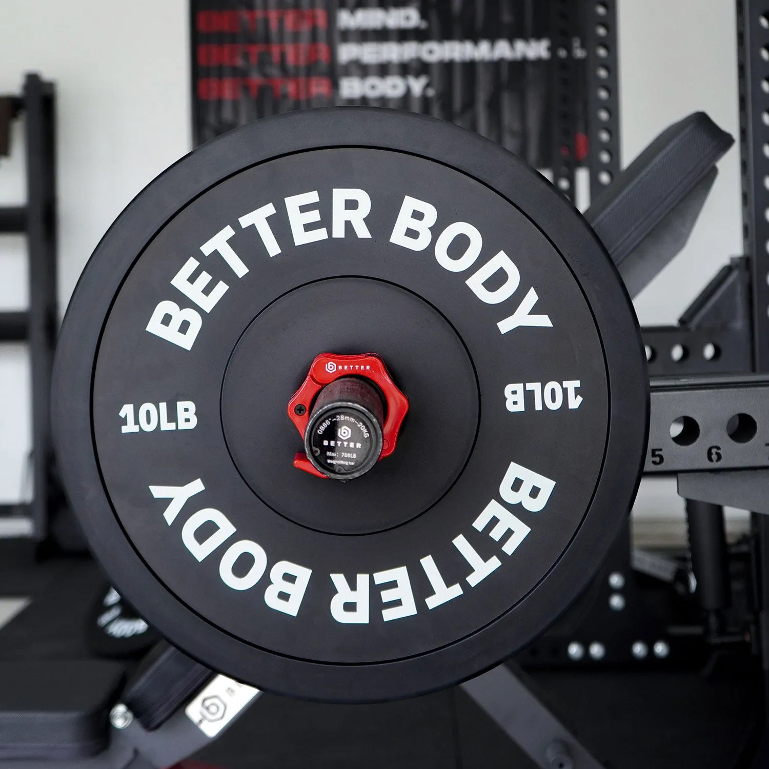 Better Bumper Plates | Sets of two | 10 - 45lbs