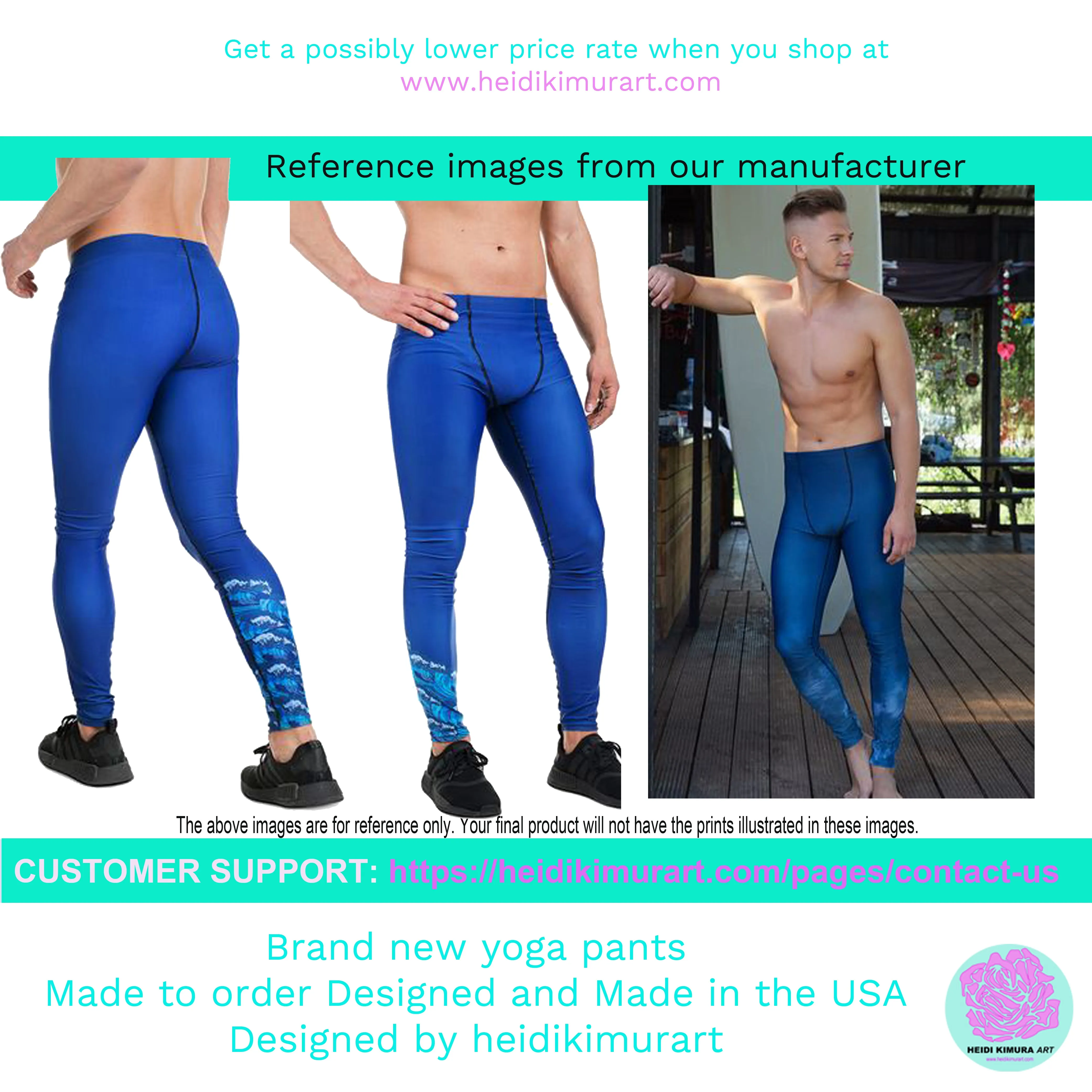 Blue Birthday Boy Men's Tights, Best Navy Blue Birthday Boy Party Men's Leggings Meggings Rung Tights- Made in USA/EU/MX