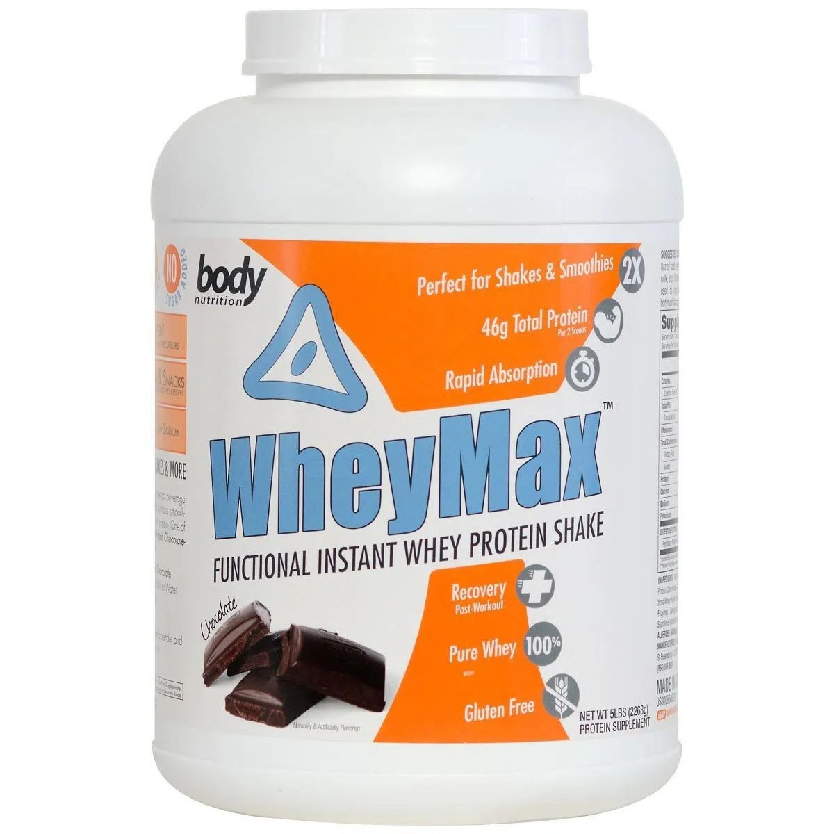 Body Nutrition WheyMax 5 Lbs