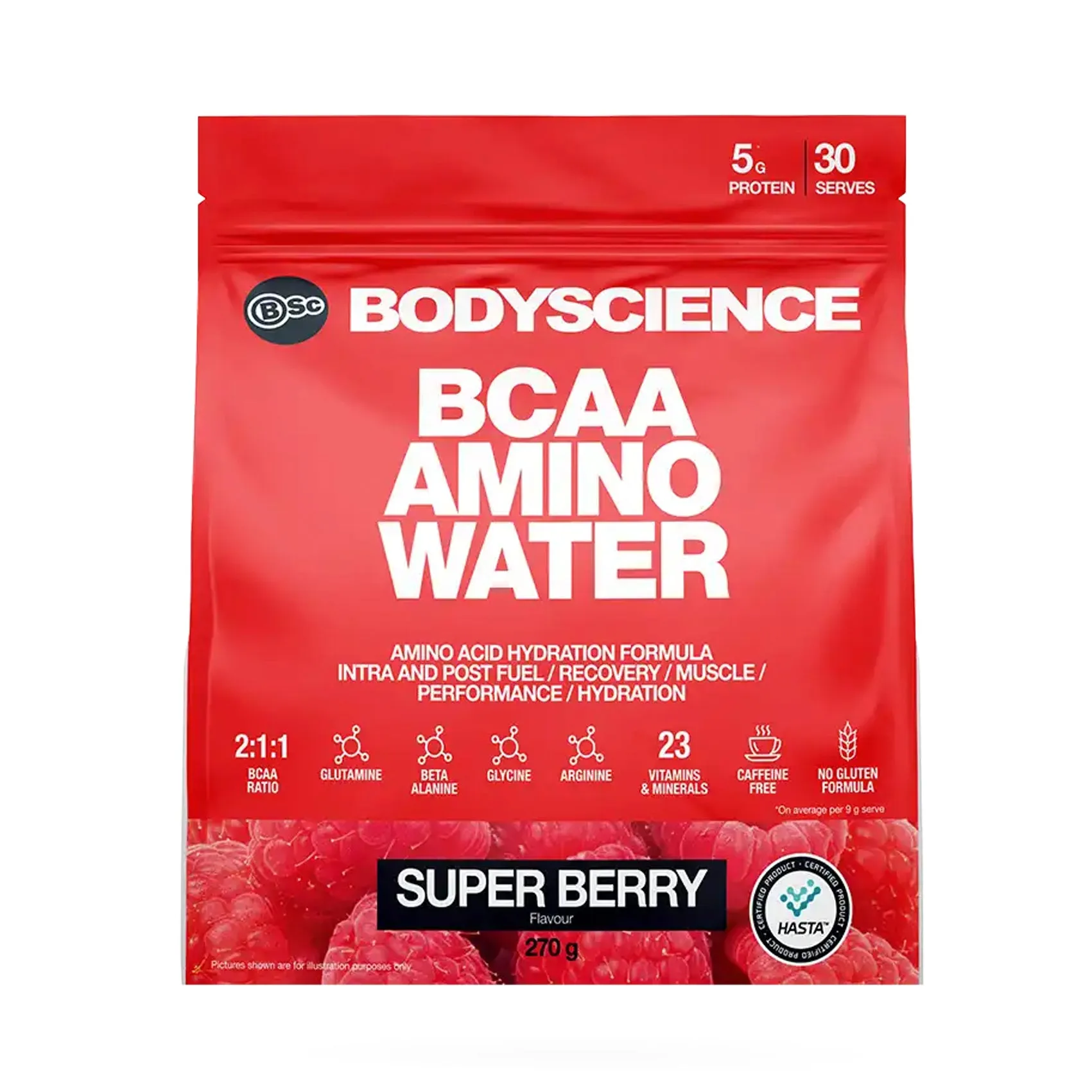 Body Science BCAA Amino Water 270g