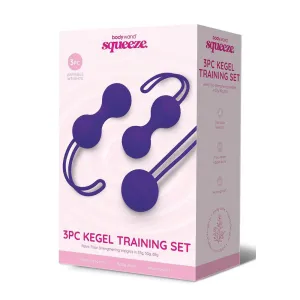 Bodywand Squeeze 3pc Kegel Training Set -  Weighted