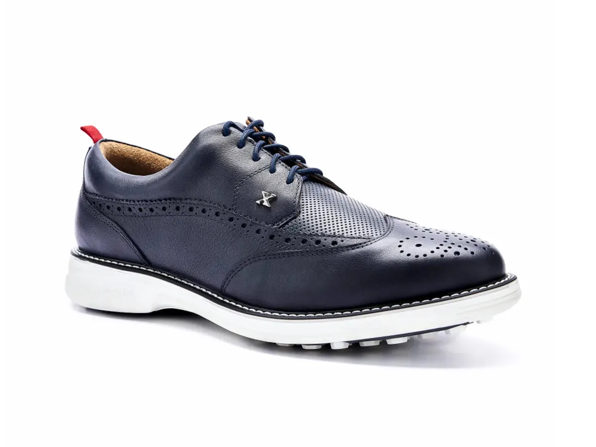 Boxto Golf Men's Legacy Love Spikeless Golf Shoes - Navy Blue