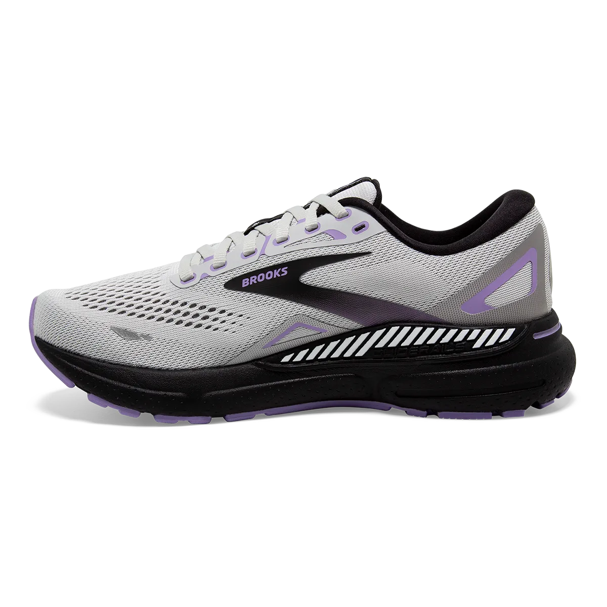 Brooks Adrenaline GTS 23 - Grey - Black - Purple