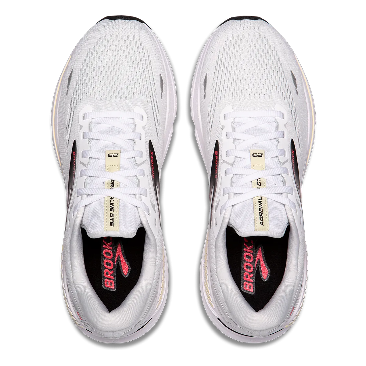 Brooks Adrenaline GTS 23 - White - Cream - Pink