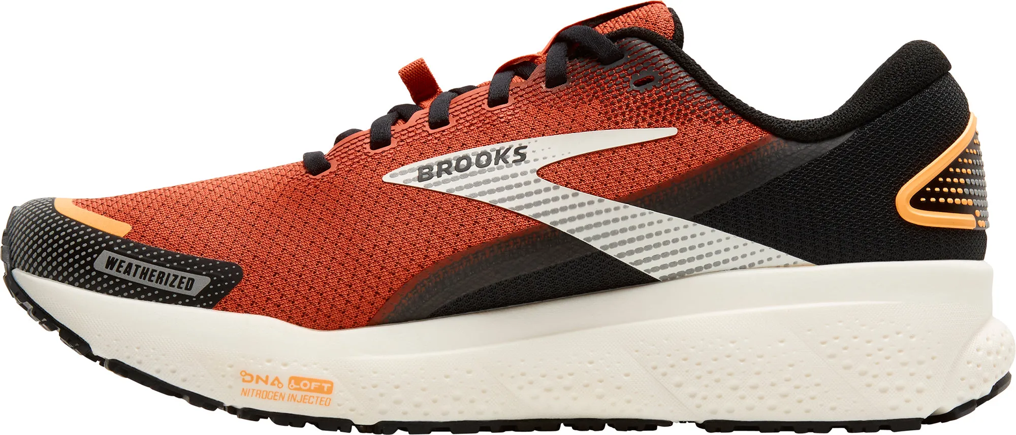 Brooks Ghost 16 Weatherized Mens Running Shoes - Orange