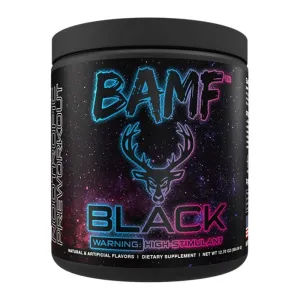 Bucked Up BAMF Black Nootropic Pre-Workout 30 Servings