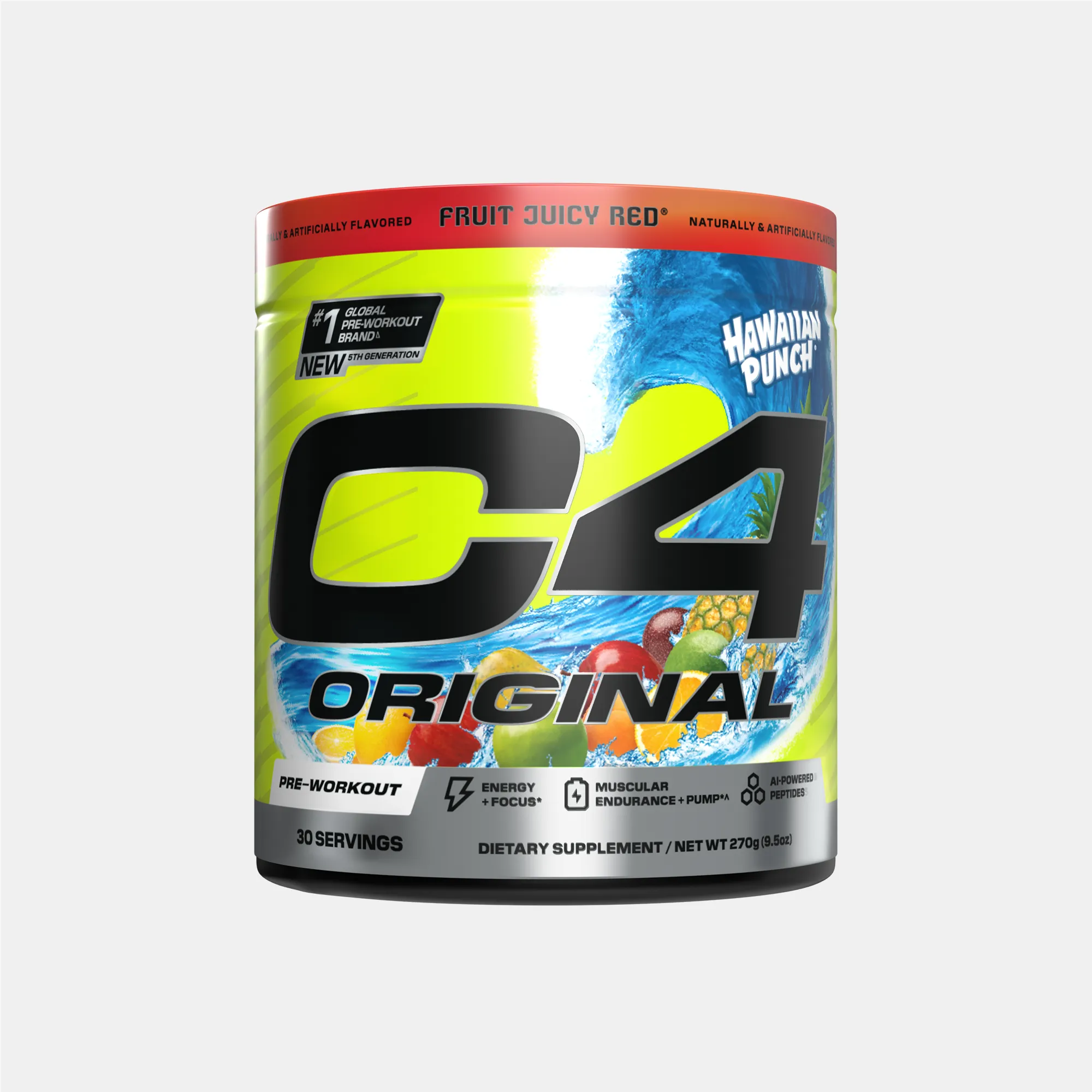 C4 Original x Hawaiian Punch Pre Workout Powder