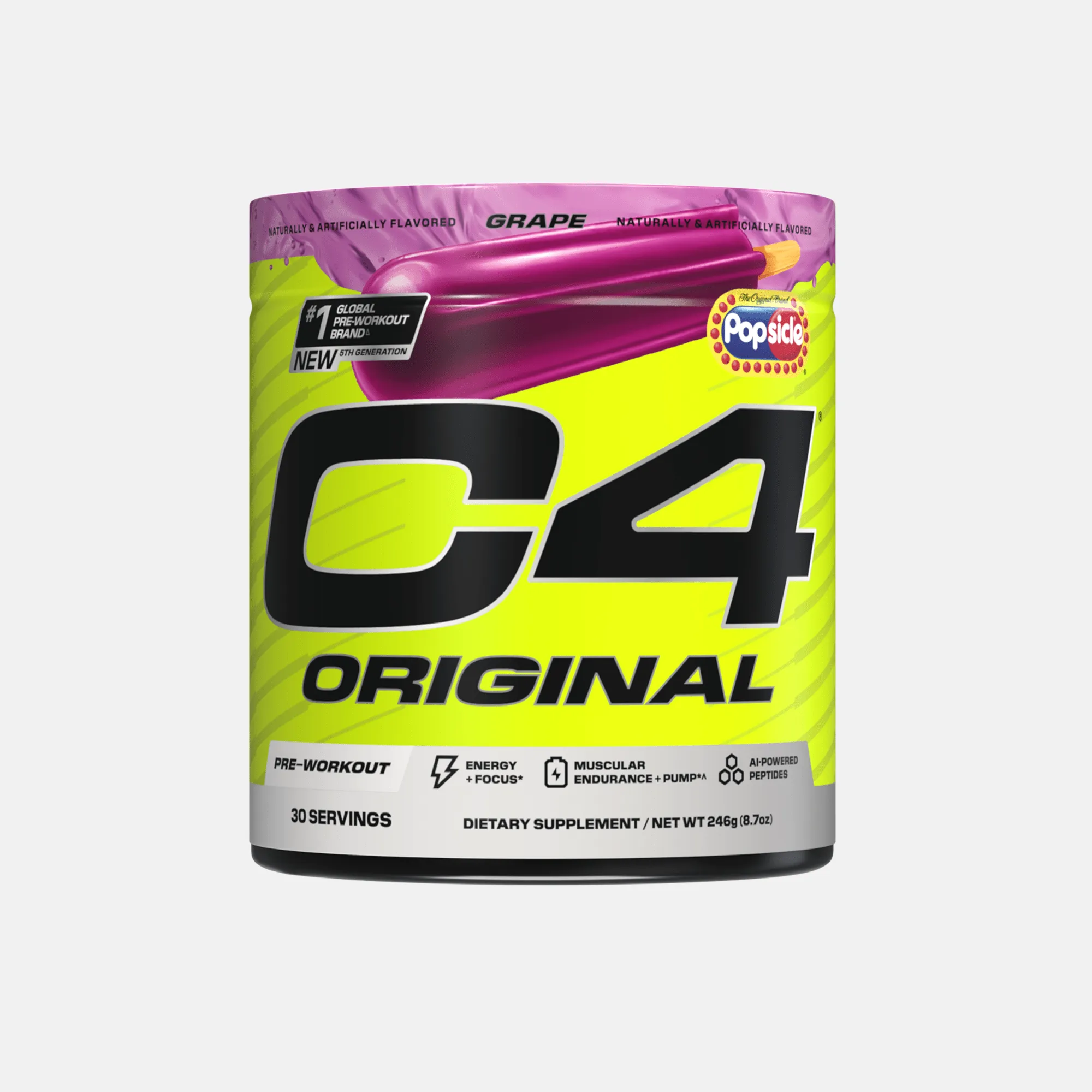 C4 Original x Popsicle Pre Workout Powder