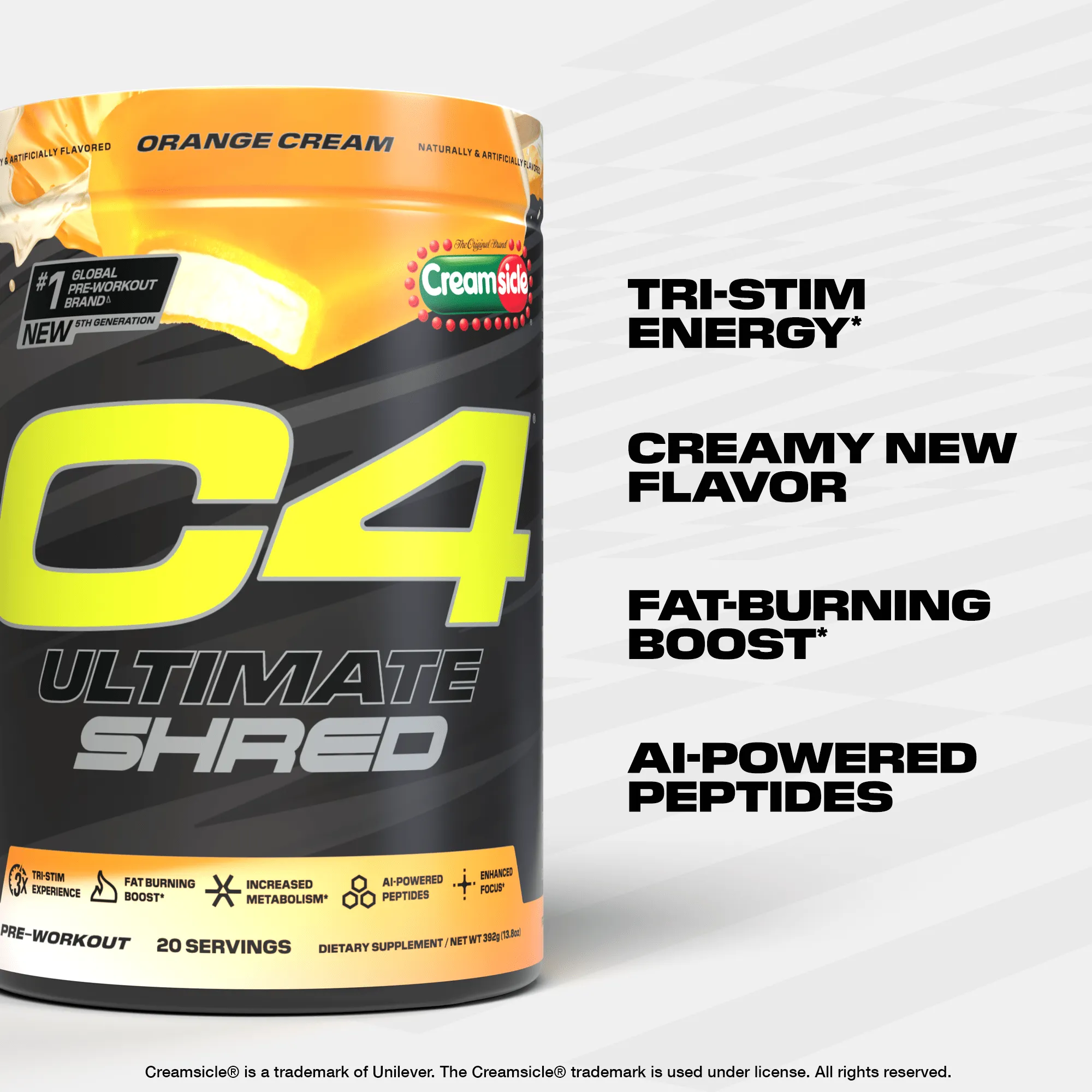 C4 Ultimate® Shred x Popsicle Pre Workout Powder