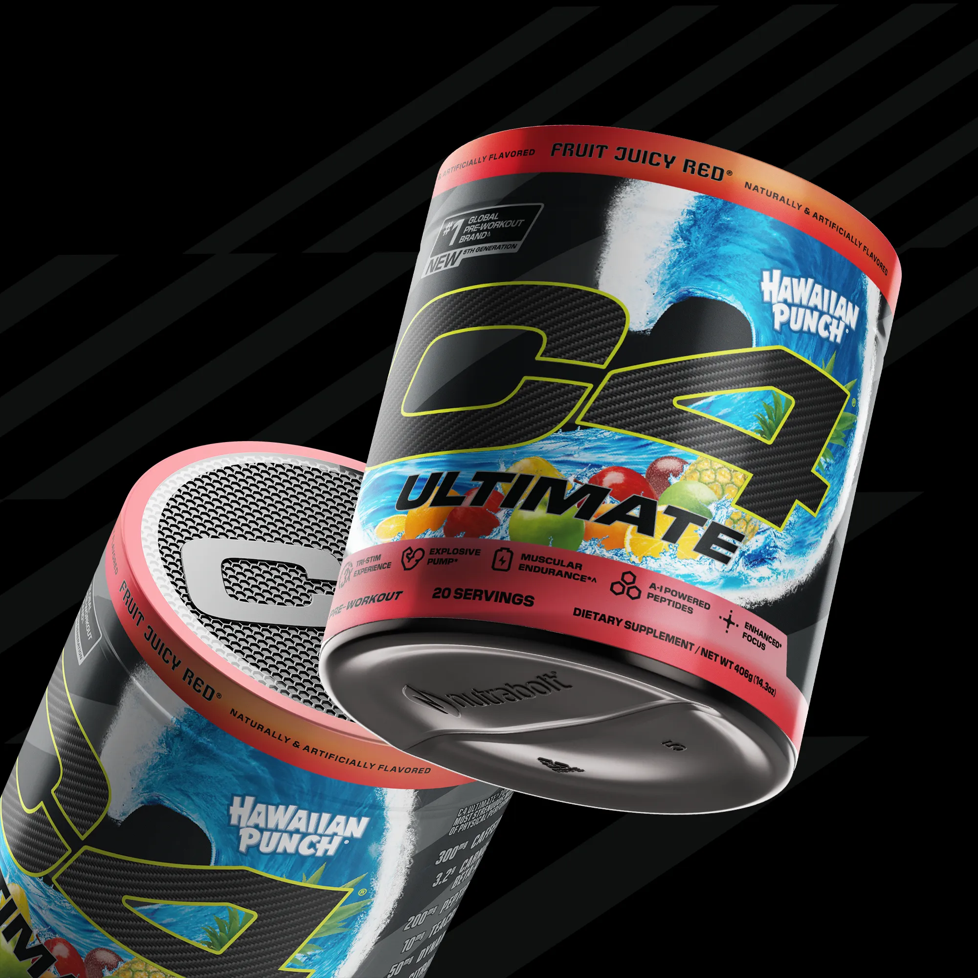 C4 Ultimate x Hawaiian Punch Pre Workout Powder