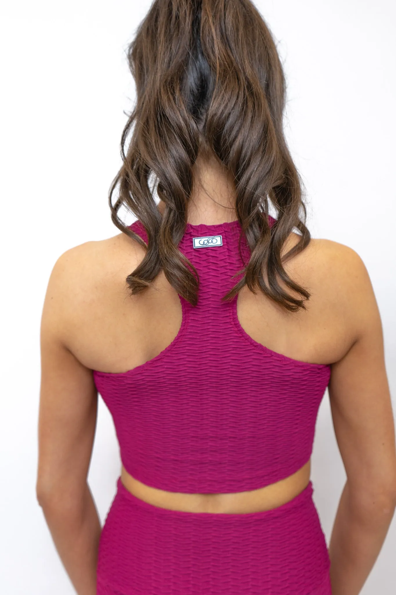 Calafia Sports Bra - Plum