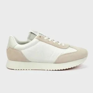 Calvin Klein Jeans Retro Runner Vintage Tongue Trainer - WHT