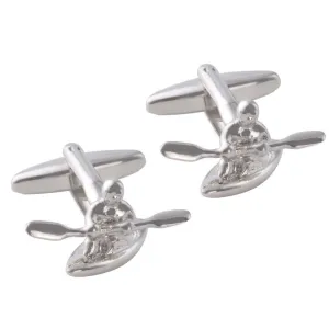 Canoeist Cufflinks