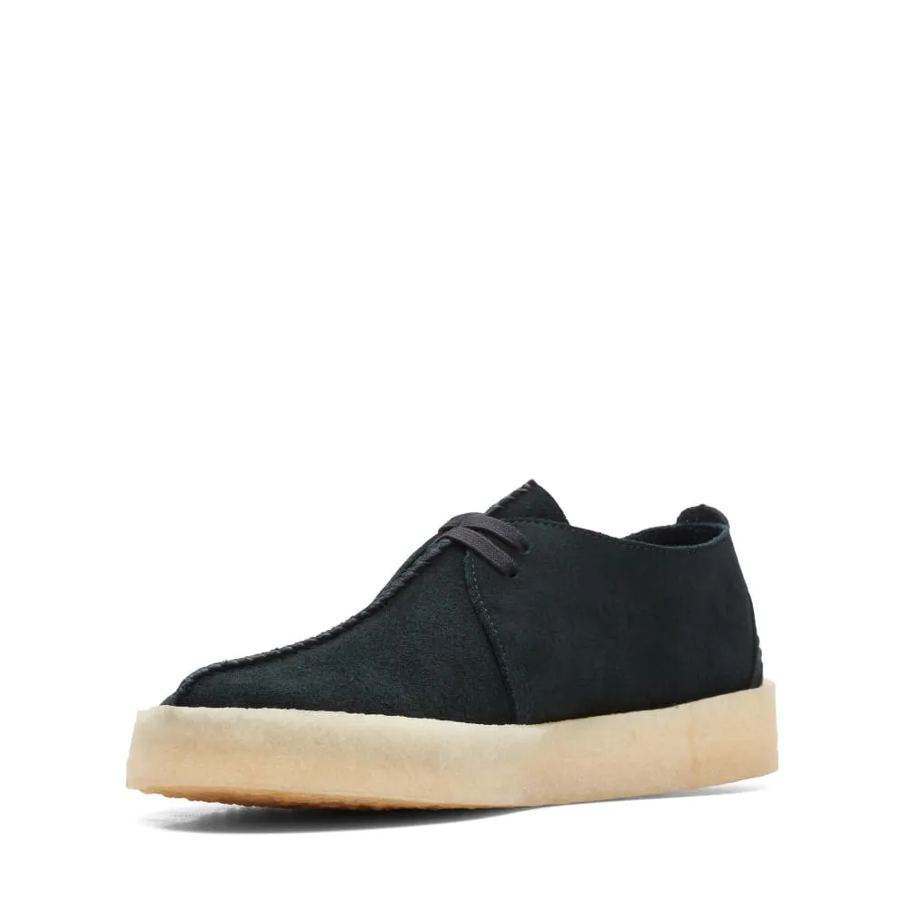 Clarks Originals Desert Trek Cup Men's Black Suede 26165826