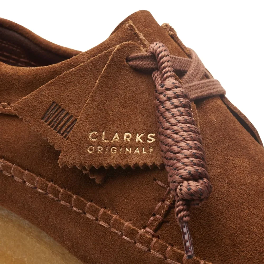 Clarks Originals Weaver Men's Cola Brown Suede 26165082