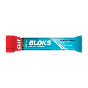 Clif Shot Bloks | Tropical Punch   Caffeine