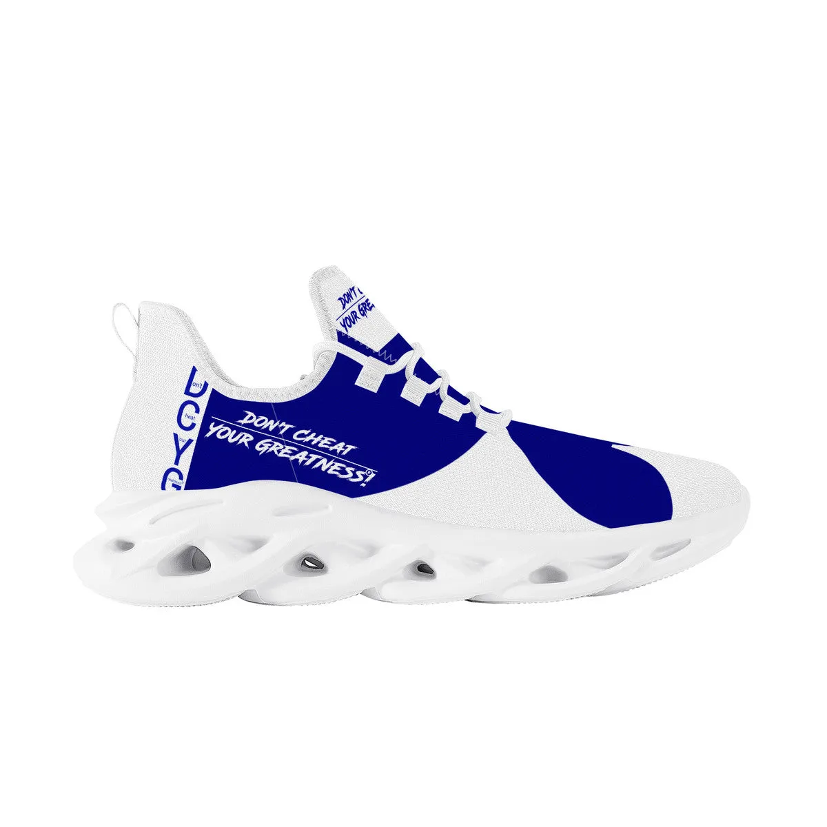 DCYG Blue & White 2nd Edition B Flex Control Sneaker - White