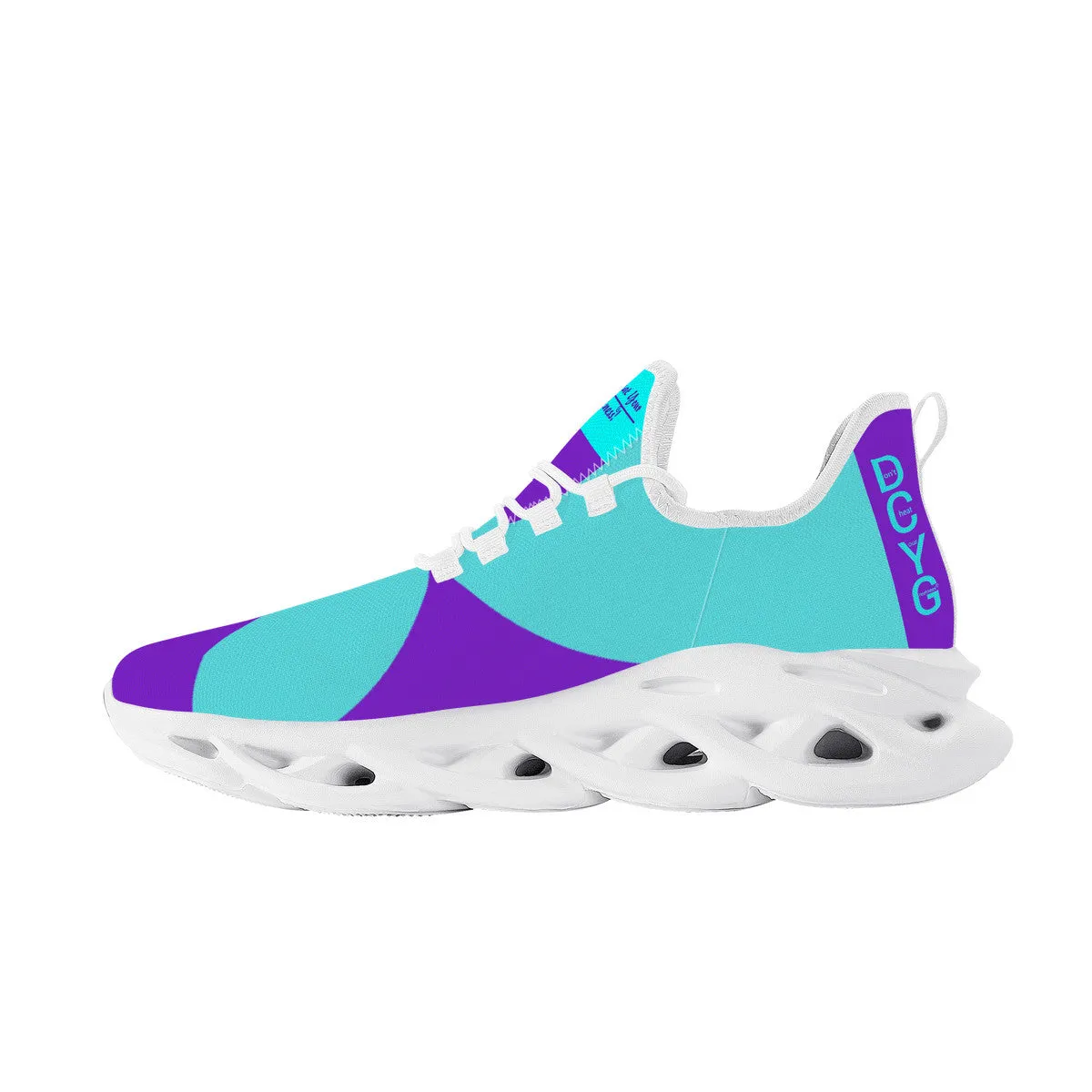 DCYG Purple & Turquois 2nd Edition B Flex Control Sneaker - White