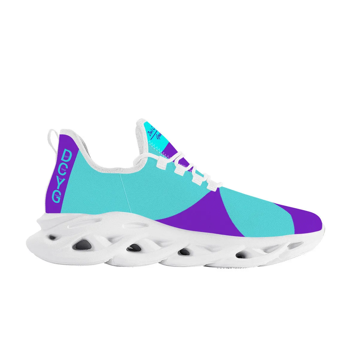 DCYG Purple & Turquois 2nd Edition B Flex Control Sneaker - White