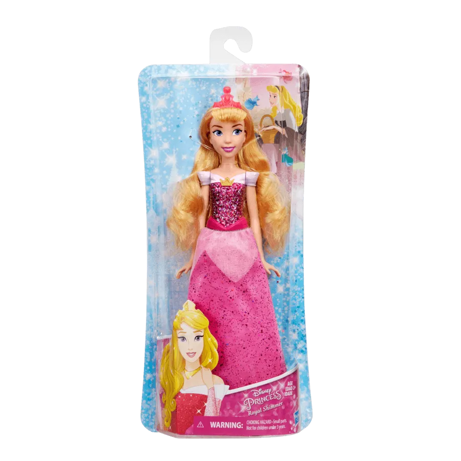 Disney Princess Royal Shimmer Aurora Fashion doll, Toy Doll for 3 Year Old and Up