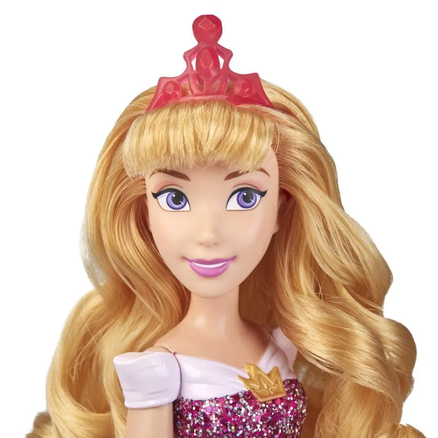 Disney Princess Royal Shimmer Aurora Fashion doll, Toy Doll for 3 Year Old and Up