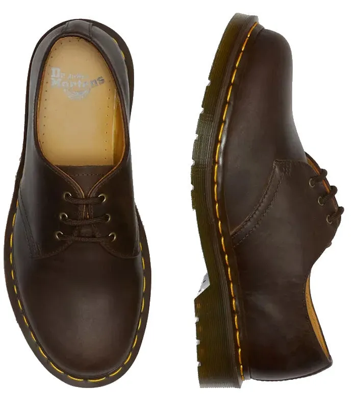 Dr Martens - 1461 Crazy Horse Oxford Shoe 3 Eye  Dark Brown