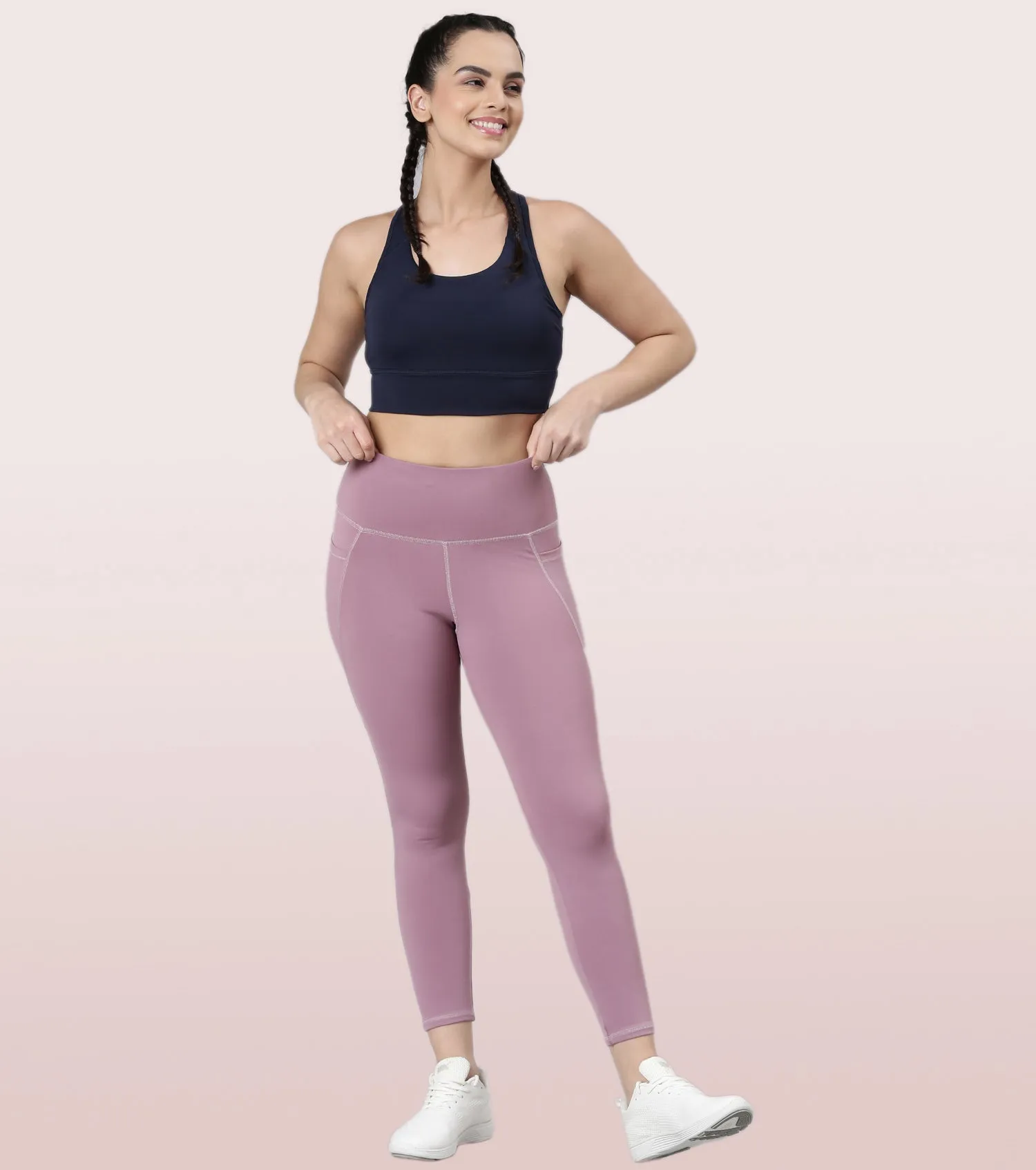 Enamor Basic Workout Legging | Dry Fit High Waist Workout Legging For Women | A605