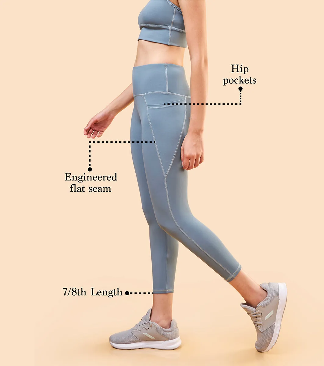 Enamor Basic Workout Legging | Dry Fit High Waist Workout Legging For Women | A605